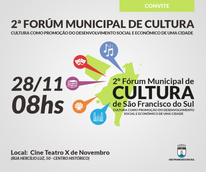 fórum municipal de cultura são francisco do sul
